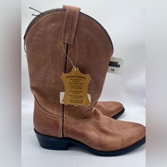 Smoky Mountain Bomber Brown Western Boots Men’s 10 - Picture 8 of 10